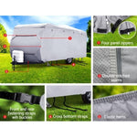 Weisshorn 14-16ft Caravan Cover Campervan 4 Layer UV Water Resistant COVER-CV-DCS-XS