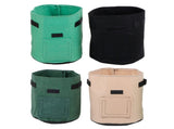 4Pcs Garden Felt Growing Plant Bag Indoor Outdoor Vegetable Flower Pot Gardening Tool V1294-YM0901-3111200225111