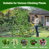 XL Heavy Duty Garden Trellis for Climbing Plants with Netting V178-66996