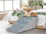 4 Step Curved Dog Ramp Stairs for Training V767-P-XD1299-4
