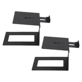 Desktop Speaker Stands with EVA Pads Carbon Steel Desktop Speaker Risers for Small Medium Computer V1294-YM0901-3114250032411