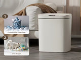 Intelligent sensor trash can, silent and gradual descent - odor-proof, multiple capacity options V1105-YALJT-002