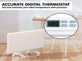 Nobo 2000W T2-NTL4T20 Electric Panel Heater with Timer Tilt Switch Silent Operation & Allergy-F