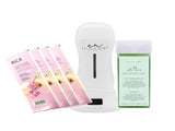 Waxing Kit - Digital Wax Warmer 100g Wax Cartridge 100x Pre-Cut Strips Pack V238-SUPDZ-40700217131088