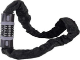 Bike Chain Lock, 5 Digit Combination High Security Bicycle Lock Resettable Heavy Duty Cycling Chain V1308-DSZKI-1199-4