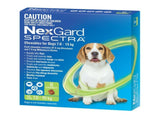 NexGard Spectra Dogs 7.6-15kg 6pk NEXGARD-WNGSM6