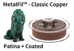 Copper-filled PLA based filament MetalFil 1.75mm Classic Copper 750 gram 3D Printer Filament V177-175METFIL-COP-0750