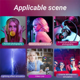 12 Effects Rgb Pocket Fill Light With 0.96 Tft Screen For M1Se Photography PRL-9566200AYS