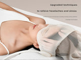 Electric Head Massage Hat with Inflatable Airbags - 6-Zone Scalp Therapy for Relaxation and Sleep V888-ELOSUNG34459