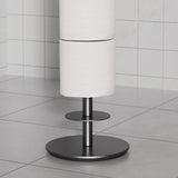 Household Floor-Standing Single-Pole Long Tissue Paper Holder-Black V1161-860045