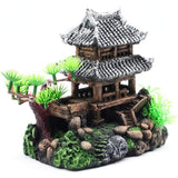 Classic Resin Aquarium Decoration Realistic Eco-Friendly Castle V1188-MS-227-1196