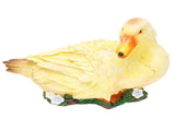 Resin Duck Statue Simulation Duck Ornament Model Decoration for Outdoor Garden YardYellow V1294-YM0901-3111210157812