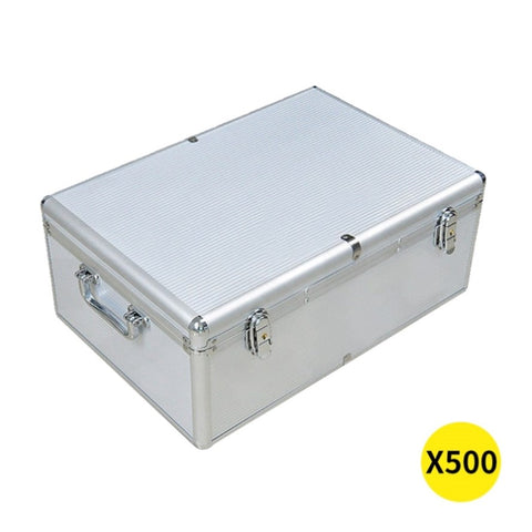 500 Discs Aluminium CD DVD Cases Bluray SU0107-500