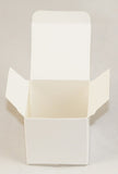 50 Pack of White 5cm Square Cube Card Gift Box - Folding Packaging Small rectangle/square Boxes for V382-50WHBXCUBE5X5XX5