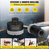 Diamond Bits 6PCS Diamond Hole Saw 20/35/40/50/55/68mm Tile Hole Saw Kit Vacuum Brazed Diamond V952-JTQHJGSKZTJ62RWI8V0