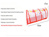 Orange 3-in-1 Kids Play Tent Set - Foldable Indoor/Outdoor Tunnel and Ball Pit with Fence V888-ELOSUNG15040