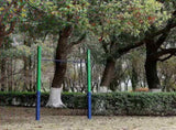 Single Outdoor Pull-Up Bar Height Adjustable Gymnastics & Fitness Bar V63-953141