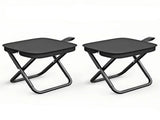 2PCS Portable Folding Backpack Stools Black V728-OBA1005009767006435