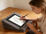 Comfortable Reading Pillow, Multi Angle Tablet and Phone Stand, Ideal for Napping, Reading, Travel, V1192-AZ-W-24271