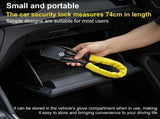 Car Steering Wheel Lock Dual Anti-Theft Protection, Lightweight & Portable, Safe & Durable, V1369-AZ3-W-12029