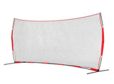 Barricade Backstop Net, 16x10 ft Ball Sports Barrier Netting, Portable Practice Equipment with Carry V952-DQW1610YC000DU462V0
