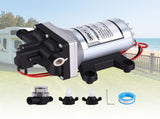 Giantz 12V Water Pump High Pressure Fast Self Priming 11.3L with Auto Switch for RV Caravan Boat PUMP-RV-11-SL