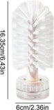Bottle Brush with Suction Cup, Wine Cup Cleaner, Portable Turtle Scrub Glass Bottle Bristle V1188-WTJ-LZZ-01666