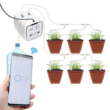 Wifi Double Pump Smart Watering System Smart Self Watering Timer Device Remote Controlled Watering V1294-YM0901-10246860