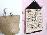 Home textile storage,Calendar Fabric Christmas Pockets Christmas To Ornaments 24 Housekeeping V1369-AZ3-W-17739