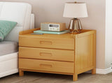 Bamboo Bedside Table Nightstand Storage Bedroom Sofa Side Stand V63-838181