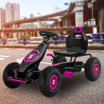 Kahuna G18 Kids Ride On Pedal Go Kart - Rose Pink CAR-G18-RPK