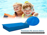 Heavy-Duty Blue Rectangular Pool Water Resistant PE Swimming Pool Portable Protective V1294-YM0901-H39263-13FT