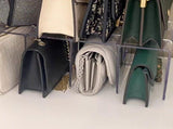 Handbag Organizer Household Transparent Bag Storage Rack Bed Room PC Mini Purse Shelf 3 Section V1294-YM0703-3117230123711