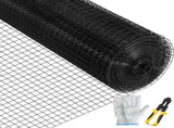 Hardware Cloth, 24" x50' & 1"x1" Mesh Size, Galvanized Steel Vinyl Coated 16 Gauge Welded Wire V952-YXHJWHSBDDWC28RC4V0