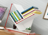 Tree Bookshelf Solid Wood Ingenious 3 Tier Space Saving Book Storage Organizer Shelves for Office V1294-YM0716-3117220187211