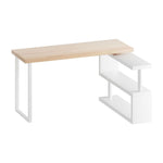 Artiss Computer Desk Bookshelf 140CM DESK-CORNER-140