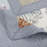 100% Cotton Lightly Quilted Coverlet Set Montana Queen 230 x 250 cm V442-STT-COVERLET-MONTANA-MULTI-QS