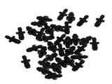 SWETRACE Drip Irrigation Tube Hole Plugs Black Plastic 150Pcs 0.79X0.39X0.39in V1189-LWWAL-20260327-03542