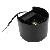 12W Outdoor LED Wall Lamp IP65 Waterproof Aluminum Up and Down Lighting Wall Light AC85265VBlack V1294-YM0901-3119210015112