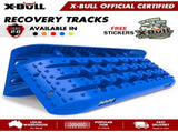 X-BULL KIT1 Recovery track Board Traction Sand trucks strap mounting 4x4 Sand Snow Car BLUE V211-AU-ST005