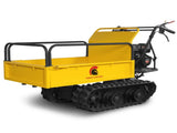 Centurion Petrol Tracked Wheelbarrow Dumper 212cc 7HP with Extendable Steel Hopper MWB-AST-D30-BLYL