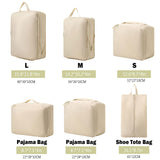 Packing Cubes - Suitcase Organizers - Travel Organizer Set - Luggage Organizer - Clothes Storage V1189-WXF-260203-00411