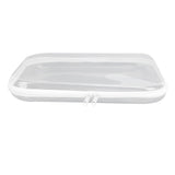Zippered Hard Pouch PVC Clear Hard Shell Zipper Case Travel Bag for Building Blocks Puzzles V1294-YM0901-3117240278511