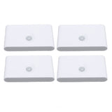 4PCS LED Motion Sensor Night Light 2700K Type C Rechargeable Magnetic Double Side Lighting Motion V1294-YM0901-3119240154311