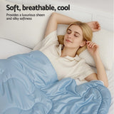 Giselle Tencel Quilt 200GSM Summer Quilts Comforter Doona Light Weight Soft Throw Blanket Super King QUIILT-TC-200-SK