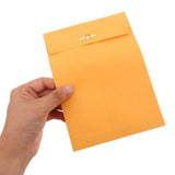 100Pcs Paper Mailing Envelopes with Metal Clasp for Office Document Organization V1369-AZ3-W-13227