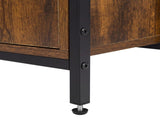 Levede 6 Tier Bookshelf Storage Cabinet Bookcase Display Adjustable Shelves Door CH1170-6-WA-AU