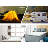 Giselle Bedding Memory Foam Mattress Topper Cool Gel 5cm Queen MATTRESS-TOP-C-GEL-5-Q