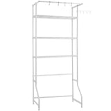 VEVOR Over Washer and Dryer Storage Shelf Single Row 3 Tiers Washer Rack White V952-LDXYJZJTJKDPTAU69001V0