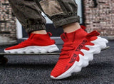 Men'S Casual Sneakers Trendy Shoes Men'S Footwear Comfortable Sneakers Stylish - Black - Size 43 V1106-919-54758-BLK-43